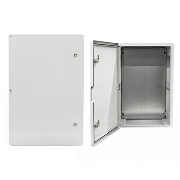 Бокс пластиковый с монтажной платой ЩМП-П 600х400х200 мм IP65 AY-KA ELEKTRIK