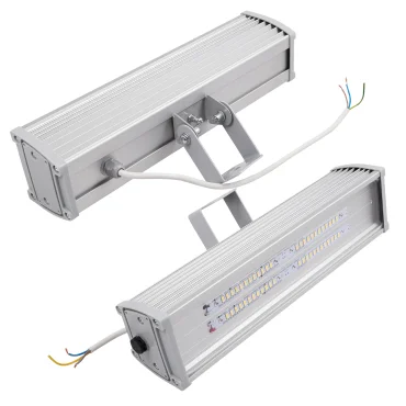 LED светильник "СПЕКТР 48" ДКУ 01-48x1-001 УХЛ1 48Вт, 220В,IP65 с кронштейном поворотным в сборе