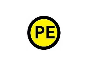 Наклейка "PE" (d 20мм.) EKF PROxima