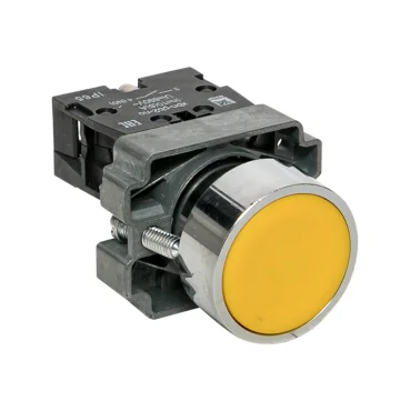 Кнопка BA51 NO IP65 желтая EKF PROxima