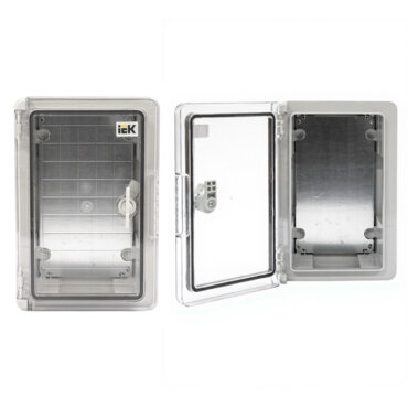 Корпус пластиковый ЩМПп 300х200х130мм прозрачная дверь УХЛ1 IP65 IEK
