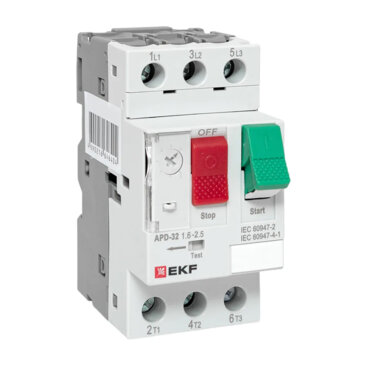 Автомат пуска двигателя АПД-32 1,6-2,5А EKF PROxima