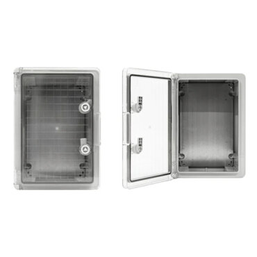 Бокс пластиковый ЩМП-П прозрачная дверь 300х200х130 мм IP65 AY-KA ELEKTRIK