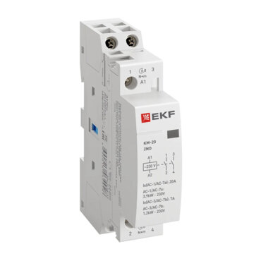 Контактор модульный КМ 20А 2NО (1 мод.) EKF PROxima
