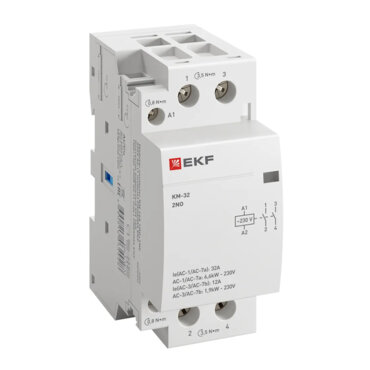 Контактор модульный КМ 32А 2NО (2 мод.) EKF PROxima