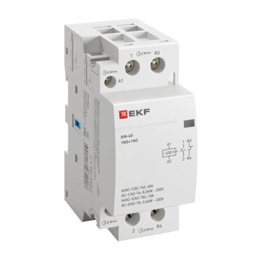 Контактор модульный КМ 40А NО+NC (2 мод.) EKF PROxima