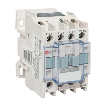 Контактор КМЭ малогабаритный 12А 24В 1NC EKF PROxima