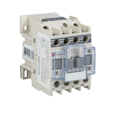 Контактор КМЭ малогабаритный 18А 24В 1NO EKF PROxima