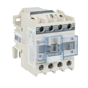 Контактор КМЭ малогабаритный 25А 380В 1NO EKF PROxima