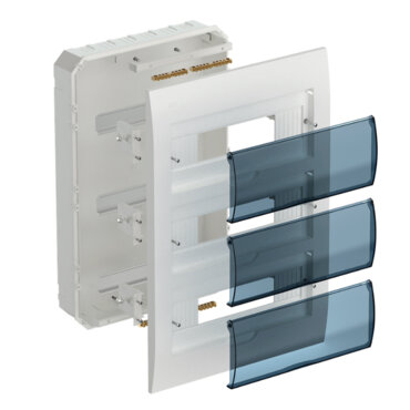 Корпус пластиковый встраиваемый ЩРВ-П-36 IP41 IEK KREPTA 3