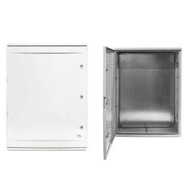 Бокс пластиковый с монтажной платой ЩМП-П 800х600х260 мм IK08 IP65 Plastim