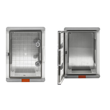 Бокс пластиковый ЩМП-П прозрачная дверь 350х250х150 мм Design Pro Series IP67 Plastim