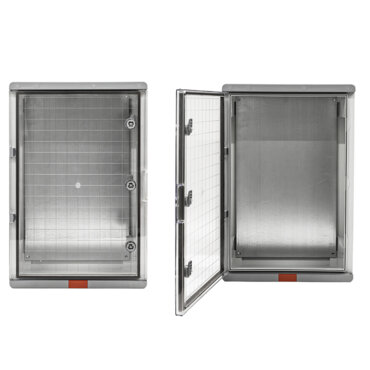 Бокс пластиковый ЩМП-П прозрачная дверь 600х400х200 мм Design Pro Series IP67 Plastim