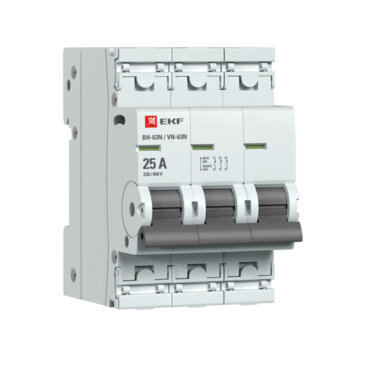 Выключатель нагрузки 3P 25А ВН-63N EKF PROxima