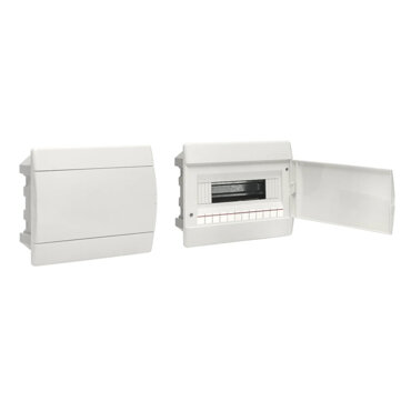 Корпус пластиковый встраиваемый ЩРВ-П-12 IP41 EKF PROxima "SlimBox" БЕЛАЯ ДВЕРЬ