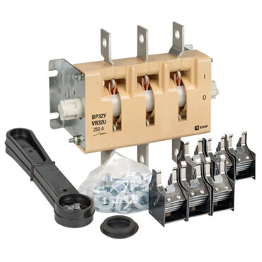 Выключатель-разъединитель ВР32У-35А31220 250А 1 направ. с д/г камерами несъемная левая/правая рукоят