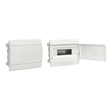 Корпус пластиковый встраиваемый ЩРВ-П-12 IP41 EKF Basic БЕЛАЯ ДВЕРЬ