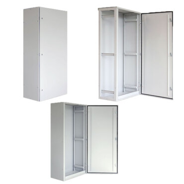 Корпус ВРУ-1Р IP54 РАЗБОРНЫЙ 1-дверный без рам и швеллеров (1700х800х450) Дрогол