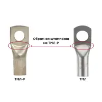 Наконечник силовой медный луженый ТМЛ-Р 50-10 EKF