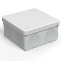 Коробка распред. 60-0300 для п/м 2-компонентная безгалогенная (HF) 100х100х50 (66шт/кор)
