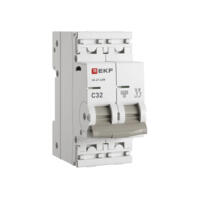Автоматический выключатель 2P 32А (C) 4,5kA ВА 47-63N EKF PROxima