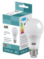 Лампа светодиодная LED Bulb A60 10Вт 950lm 6500K E27 IEK