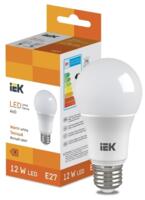 Лампа светодиодная LED Bulb A60 12Вт 1140lm 4000K E27 IEK