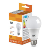 Лампа светодиодная LED Bulb A60 10Вт 950lm 3000K E27 IEK