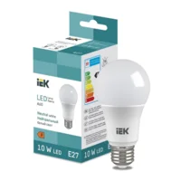 Лампа светодиодная LED Bulb A60 10Вт 950lm 6500K E27 IEK