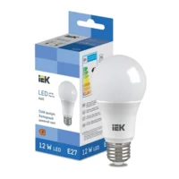 Лампа светодиодная LED Bulb A60 12Вт 1140lm 6500K E27 IEK