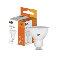 Лампа светодиодная LED PAR16 7Вт 600lm 3000K GU10 IEK