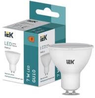 Лампа светодиодная LED PAR16 7Вт 600lm 4000K GU10 IEK
