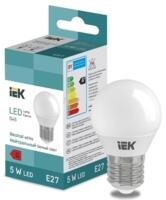 Лампа светодиодная LED Globe G45 5Вт 400lm 4000K E27 IEK