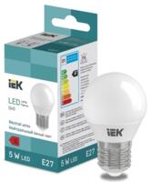 Лампа светодиодная LED Globe G45 5Вт 400lm 6500k E27 IEK