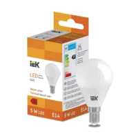 Лампа светодиодная LED Globe G45 5Вт 400lm 3000K E14 IEK
