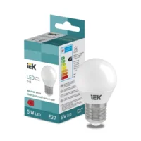Лампа светодиодная LED Globe G45 5Вт 400lm 4000K E27 IEK