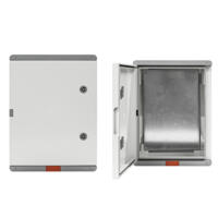 Бокс пластиковый с монтажной платой ЩМП-П 400х300х170 мм Design Pro Series IP67 Plastim
