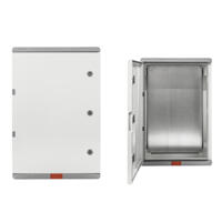 Бокс пластиковый с монтажной платой ЩМП-П 600х400х200 мм Design Pro Series IP67 Plastim