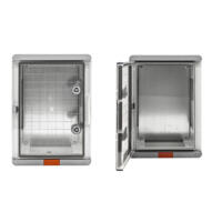 Бокс пластиковый ЩМП-П прозрачная дверь 350х250х150 мм Design Pro Series IP67 Plastim