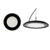 Светильник светодиодный промышленный WOLTA UFO-150W/01 150Вт 5700K IP65 15000лм 311х311х42мм