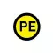 Наклейка "PE" (d 20мм.) EKF PROxima